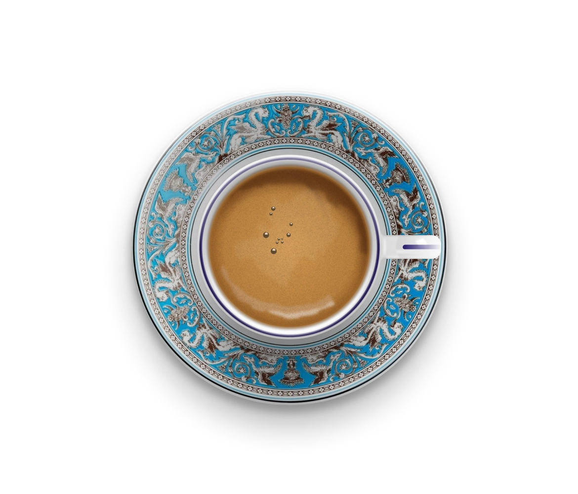 Florentine Turquoise Coffee cup