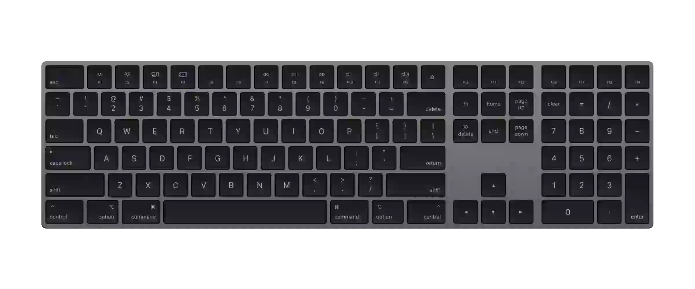 Magic Keyboard Spacegrey